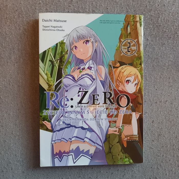 Re: Zero – Życie w innym świecie od zera | manga tom 2