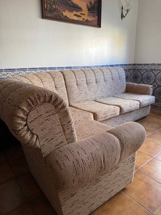 Sofá canto 4/5 lugares