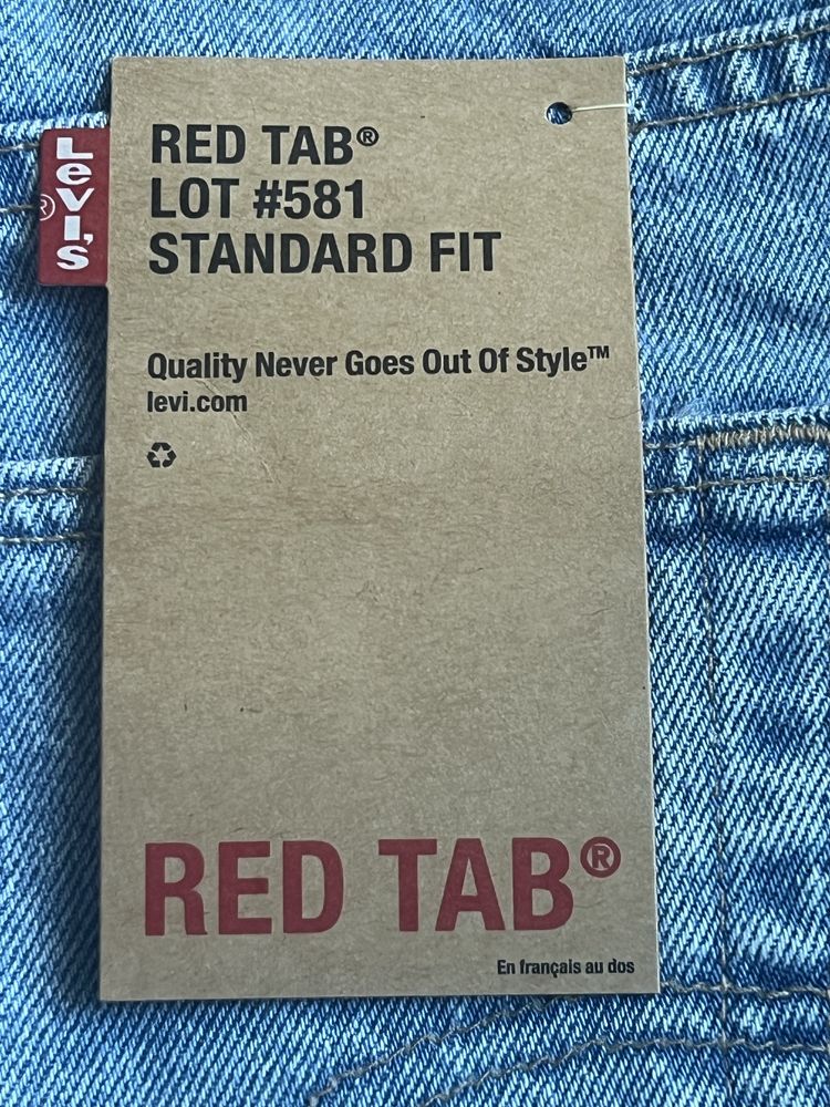 Jeans Levi’s originais 581 - XXL - novas a estrear