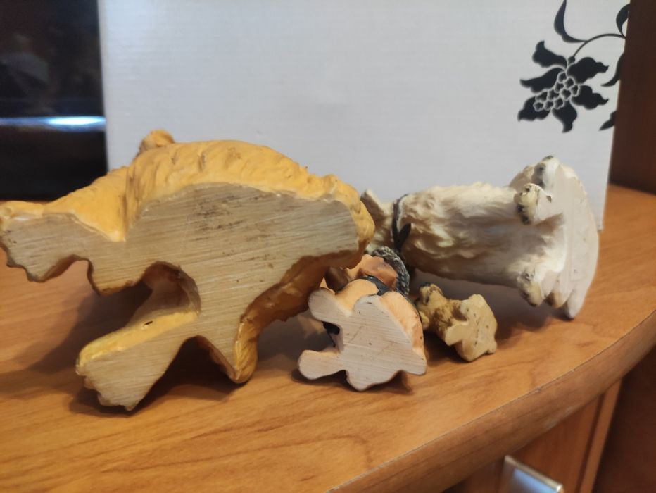 Figurki Golden Retriever zestaw