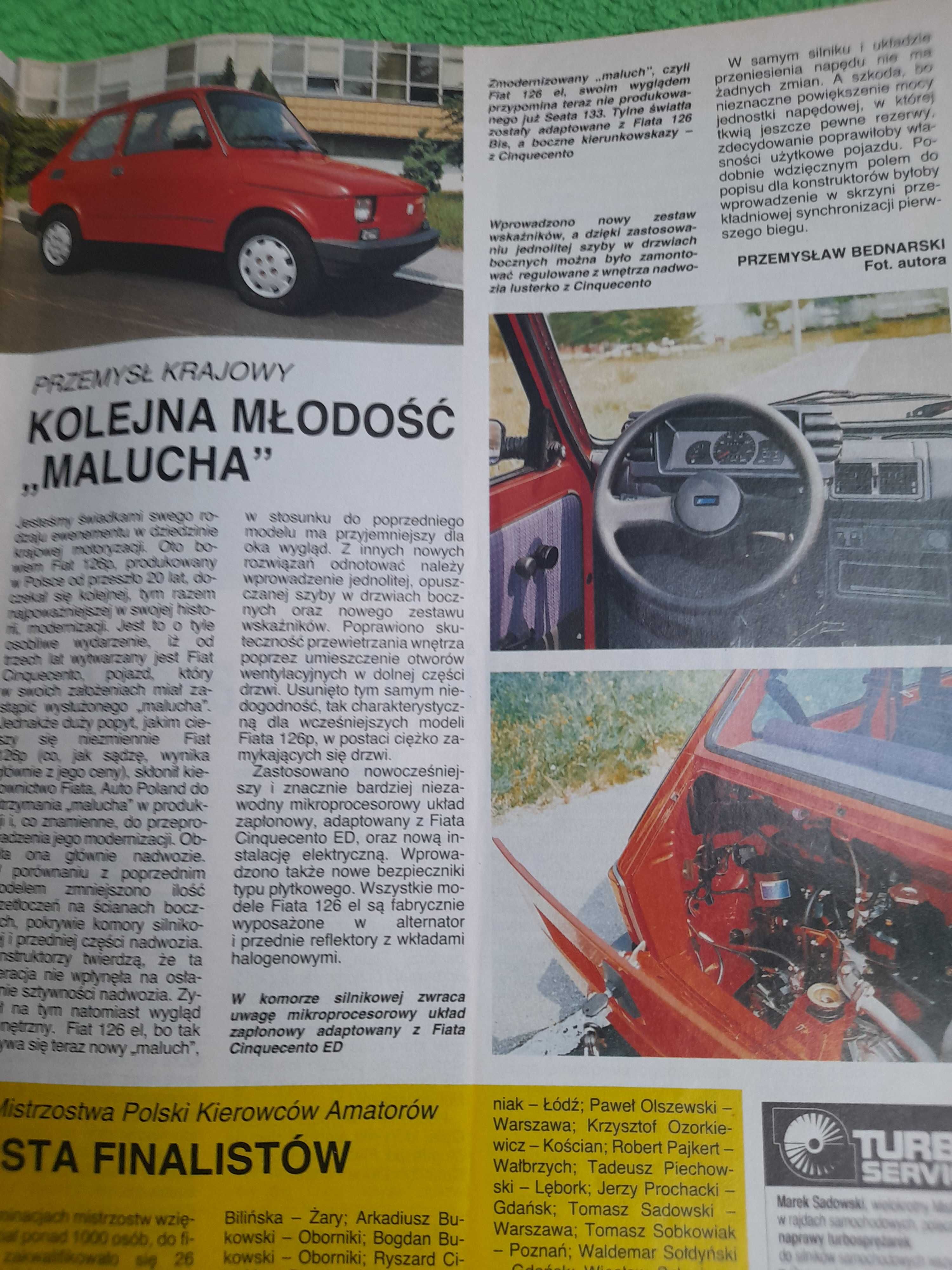 AMS Polski Fiat 126p Polonez inwalidzki rok 1994