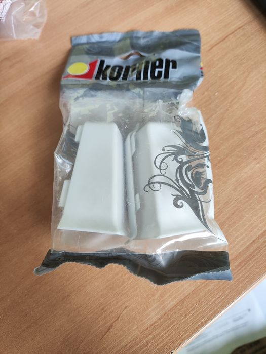 2 narożniki zewnętrzne białe Korner Evo
