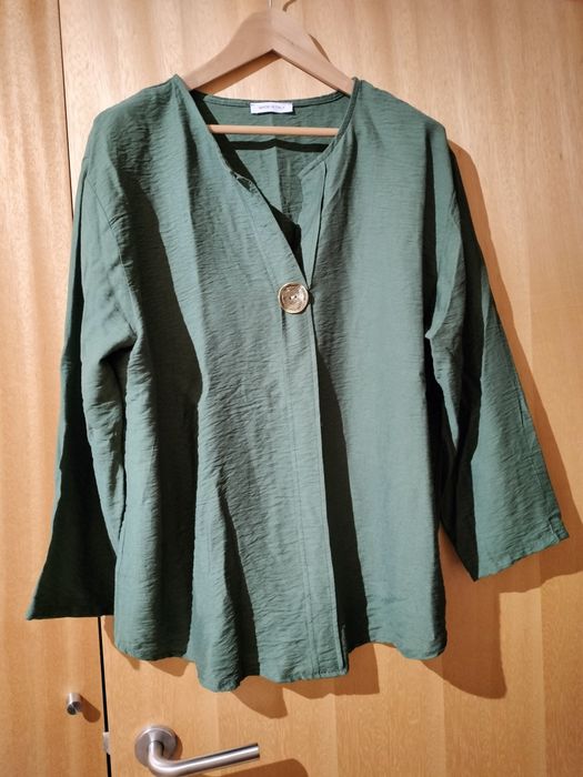 Conjunto verde para mulher (2 peças)