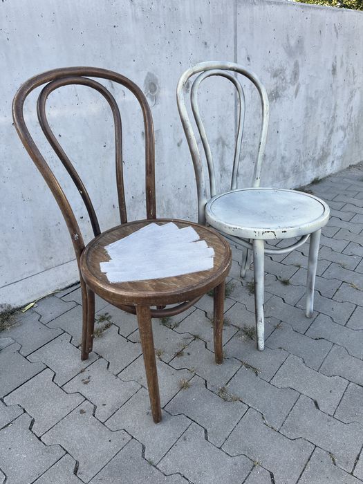 Krzesła bukowe giete a 1840 do renowacji