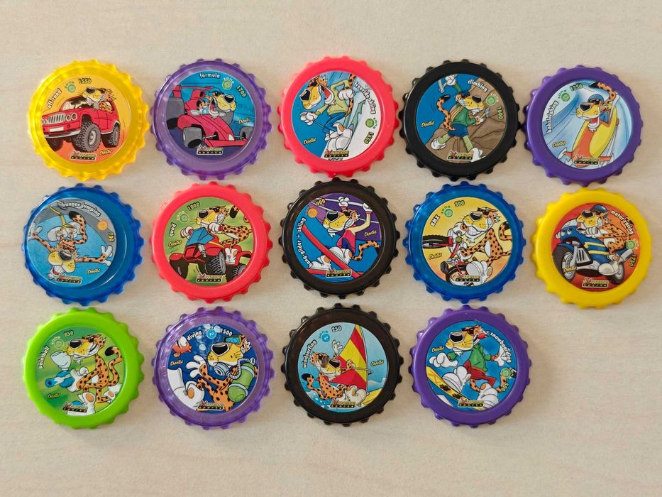 Cheetos Extreme Sports Tazo żetony krążki kapsle