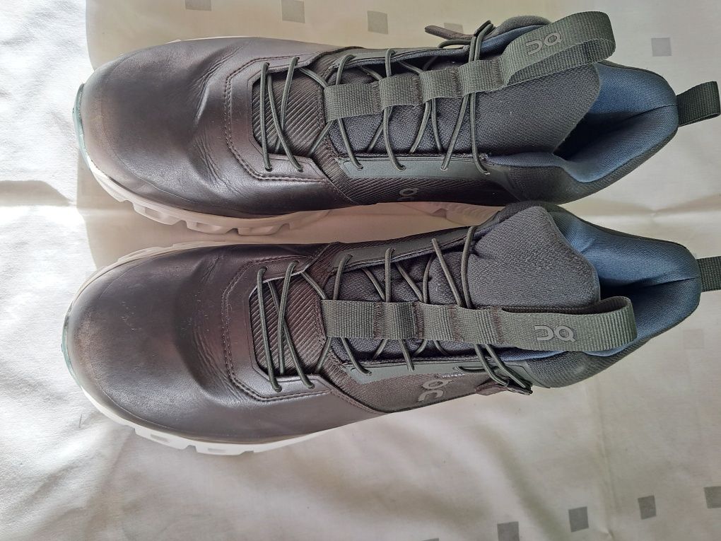 Męskie buty ON Running Cloud Hi Waterproof roz 45 JAK NOWE