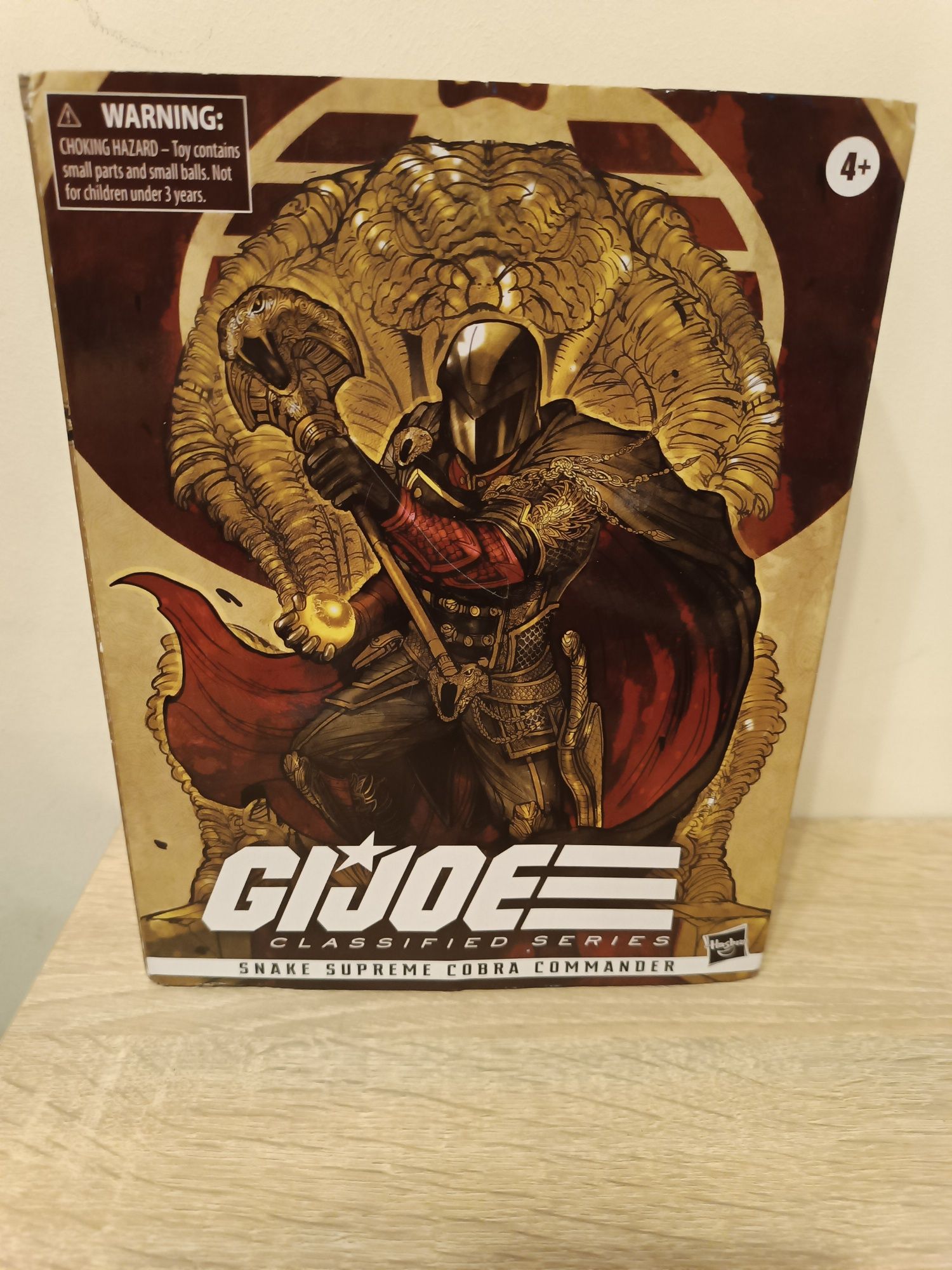 Hasbro G.I. Joe Classified Series Snake Supreme Cobra Commander 6" fig