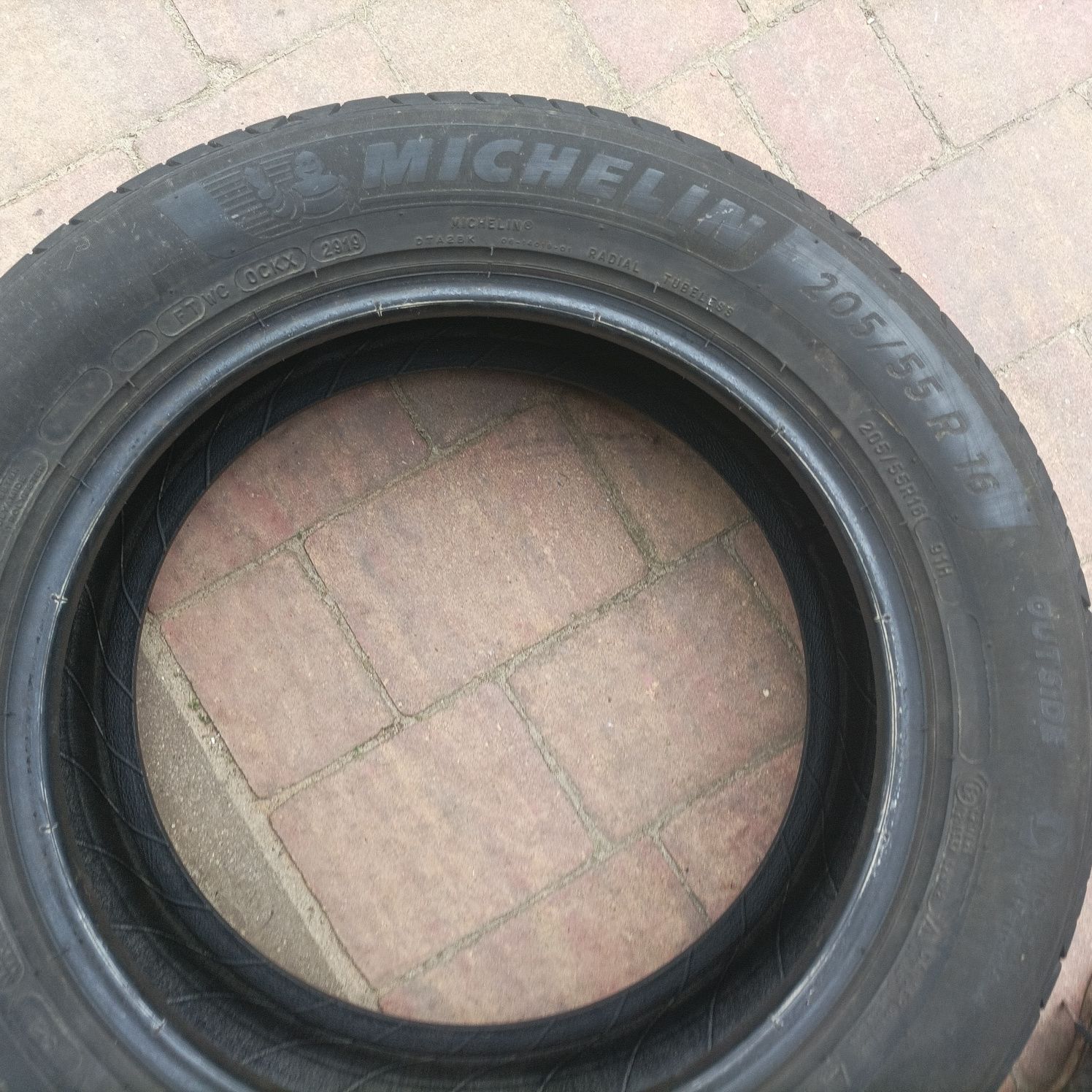 2 ładne opony letnie 205/55/16 Michelin Prymacy 4 ok 6 mm