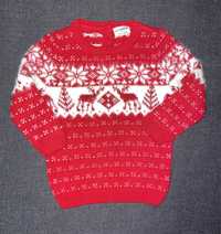 Свитер lc waikiki 104 новогодний, новорічний светр