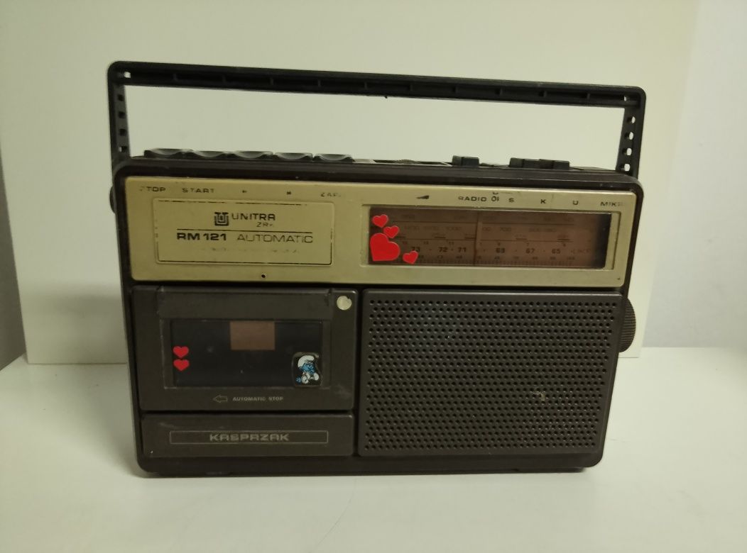 UNITRA zrk rm121 automatic Kasprzak radiomagnetofon