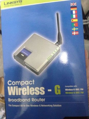 Router wireless da Linksys 54 GC