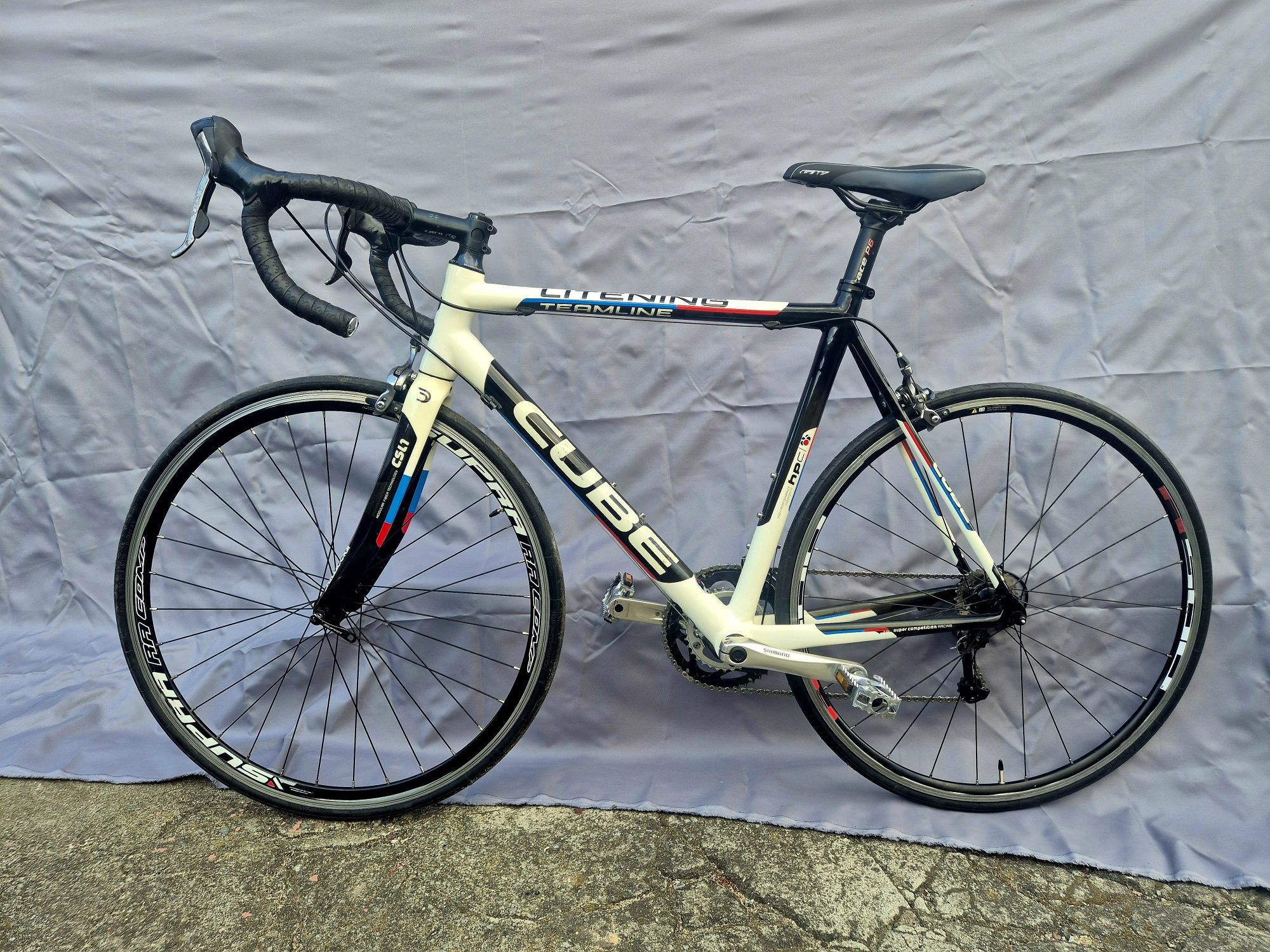 Rower szosowy CUBE Litening rozmiar 56cm. Karbon.