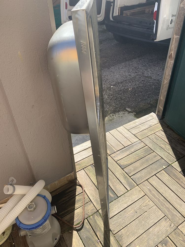 Lava loiça em inox