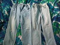 Spodnie  jeansy 2 szt