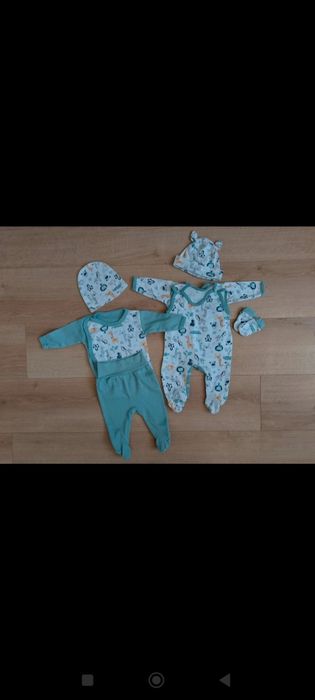 Zestaw niemowlęcy 56, stan idealny