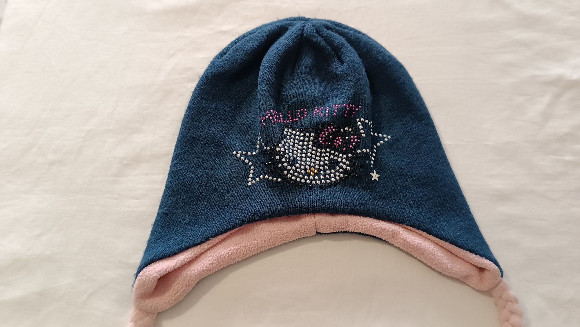Gorro da Hello Kitty.  54 cm. 5 a 7 Anos