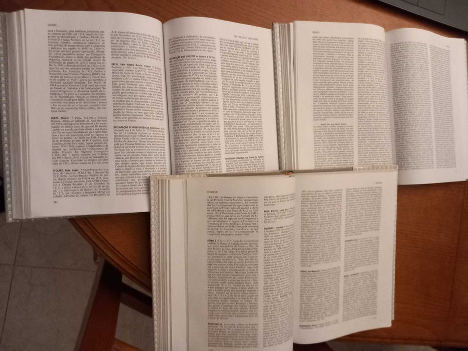 Dicionário de História Universal Mourre 3 Volumes