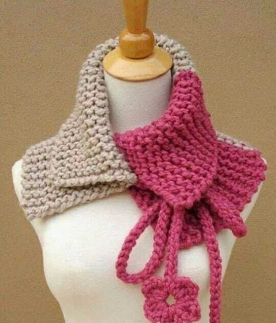 Cachecol Gola de Crochê – Estilo, Conforto e Elegância!