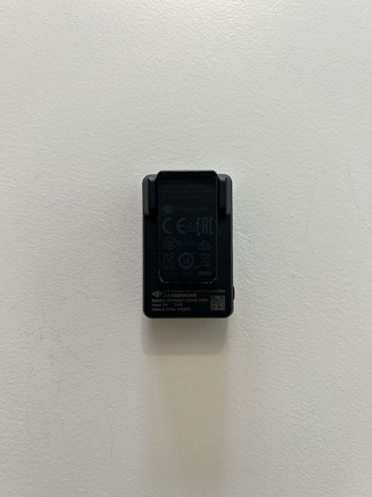 DJI wireless microphone trasmitter