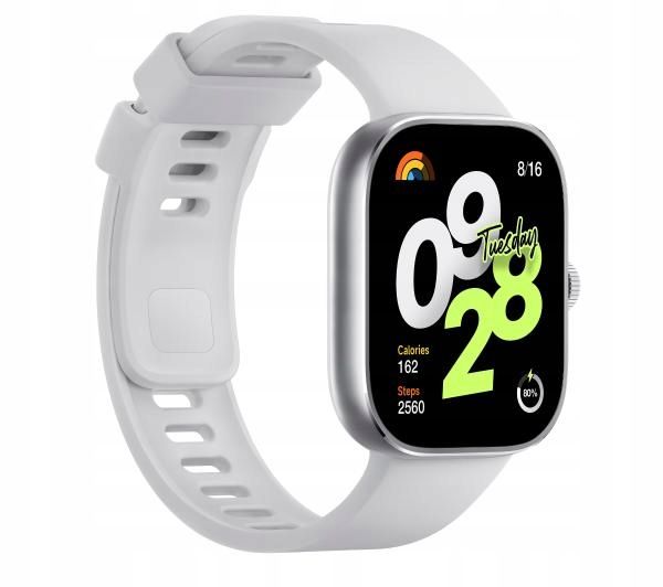 Smartwatch Xiaomi Redmi Watch 4 Gps 1,97" 41mm Amoled Srebrny