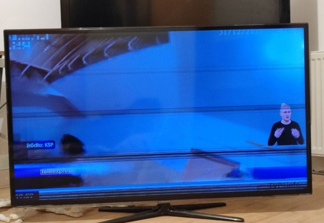Tv Samsung 55 cali. Uszkodzona matryca. ue55es6100 samsung