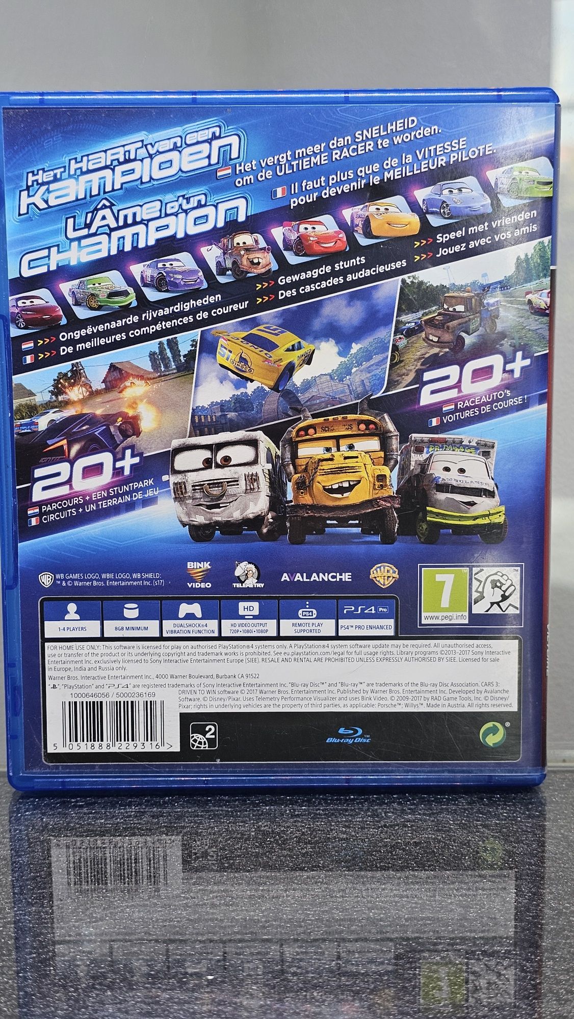 Disney Cars 3 Driven to Win PS4 Playstation 4