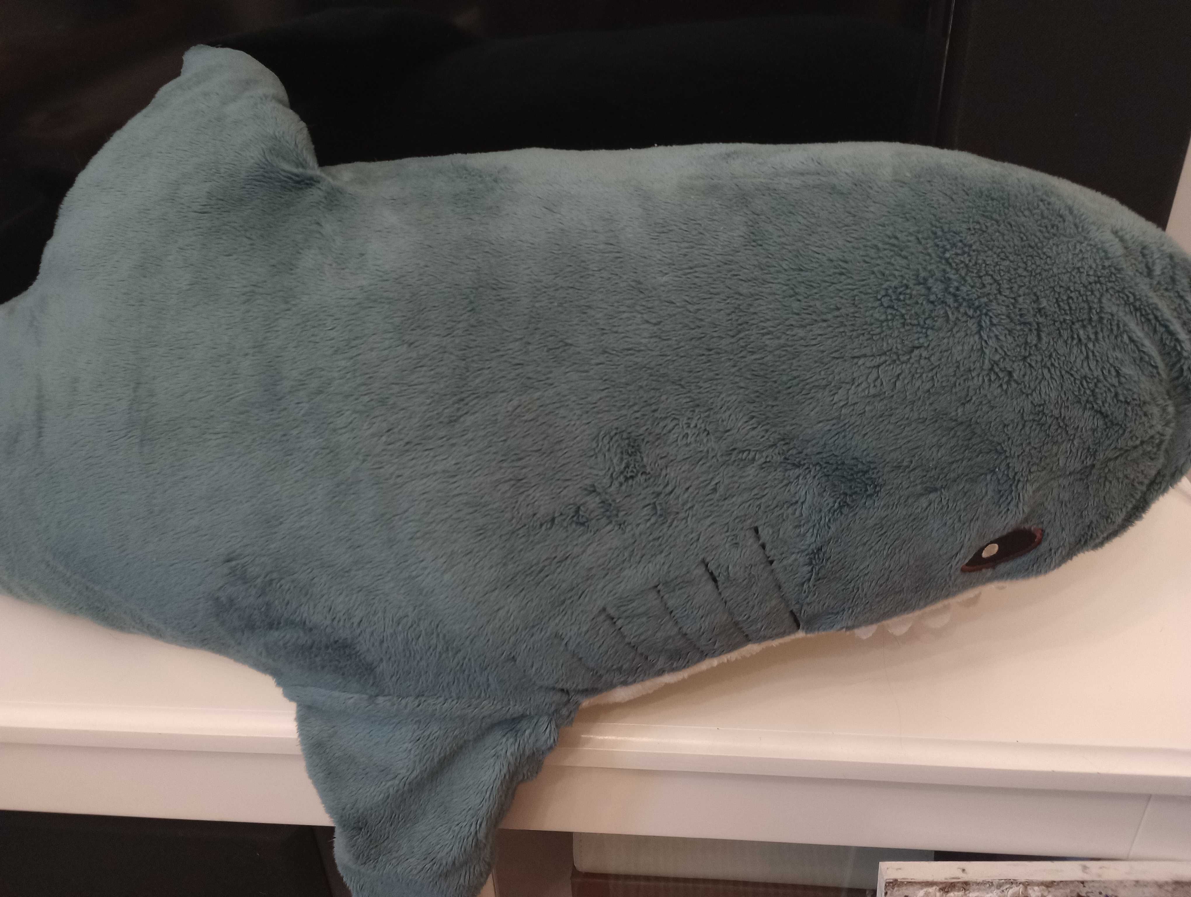IKEA rekin gigant niska cena maskotka pluszak