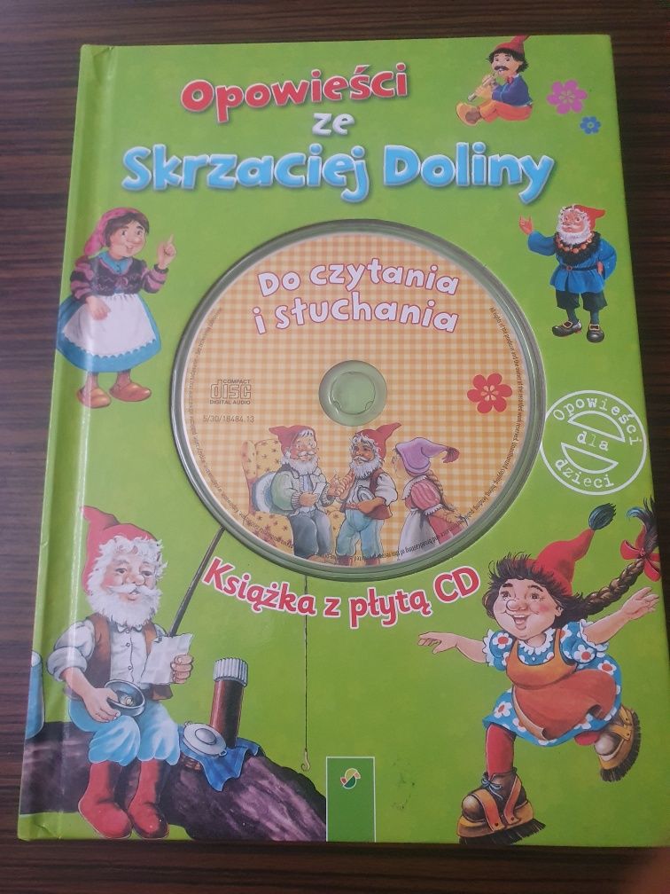 Książka "Opowieści ze skrzaciej doliny". Do słuchania i czytania.