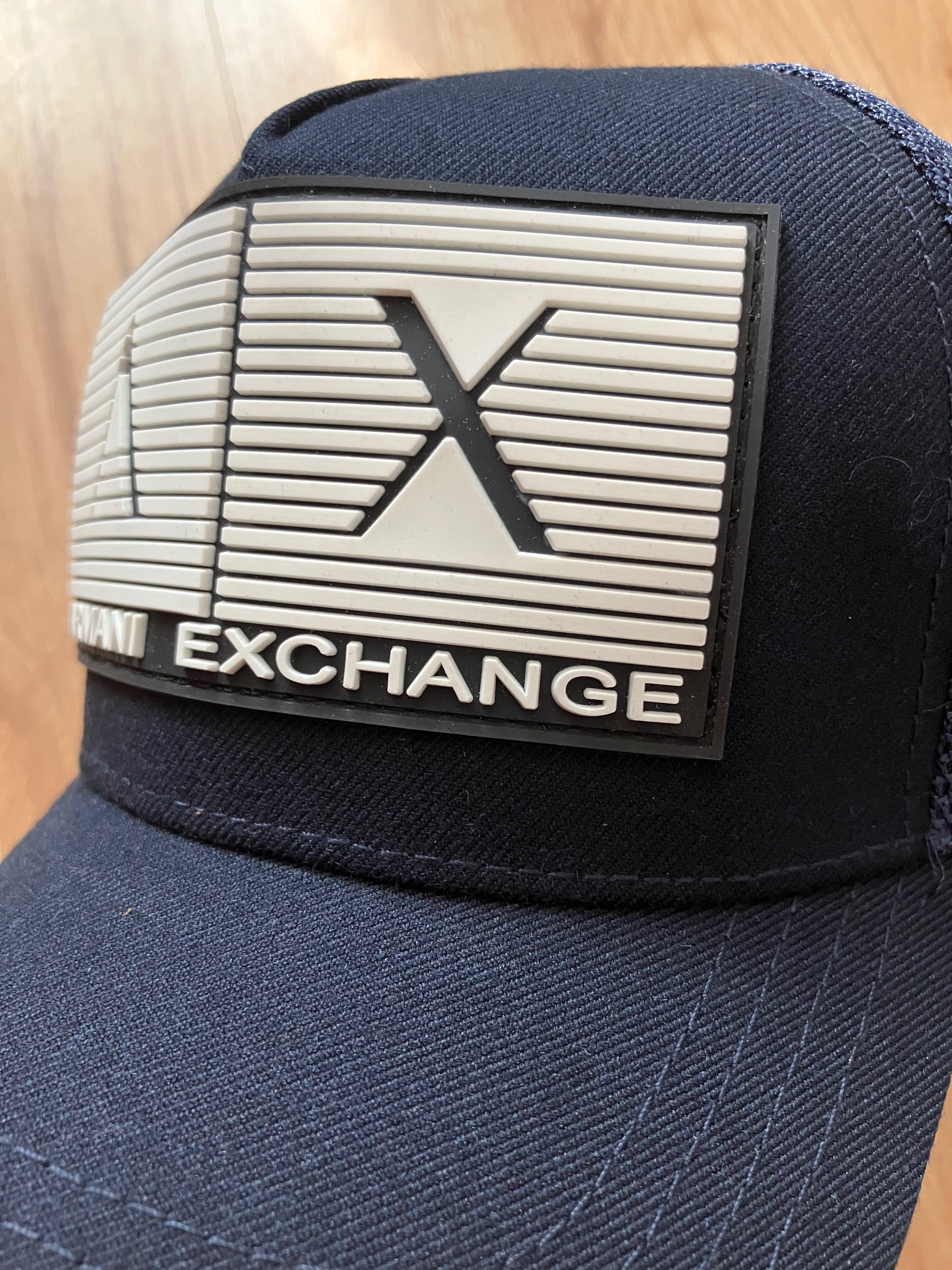 Czapka z daszkiem Armani Exchange Nowa granatowa metka