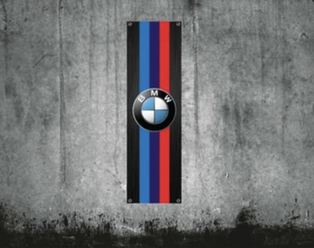 Baner plandeka BMW performance m 150x60cm