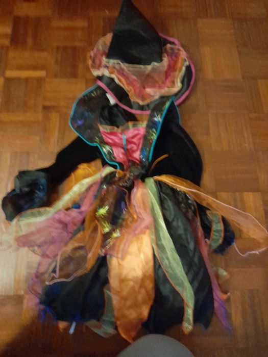 fato bruxinha para carnaval