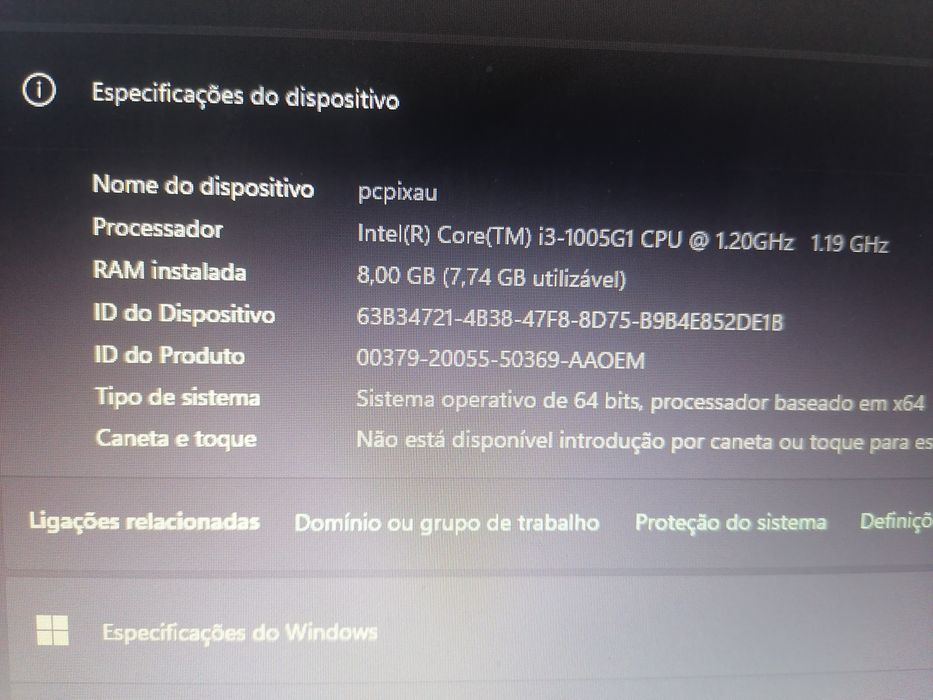 Vendo computador portátil
