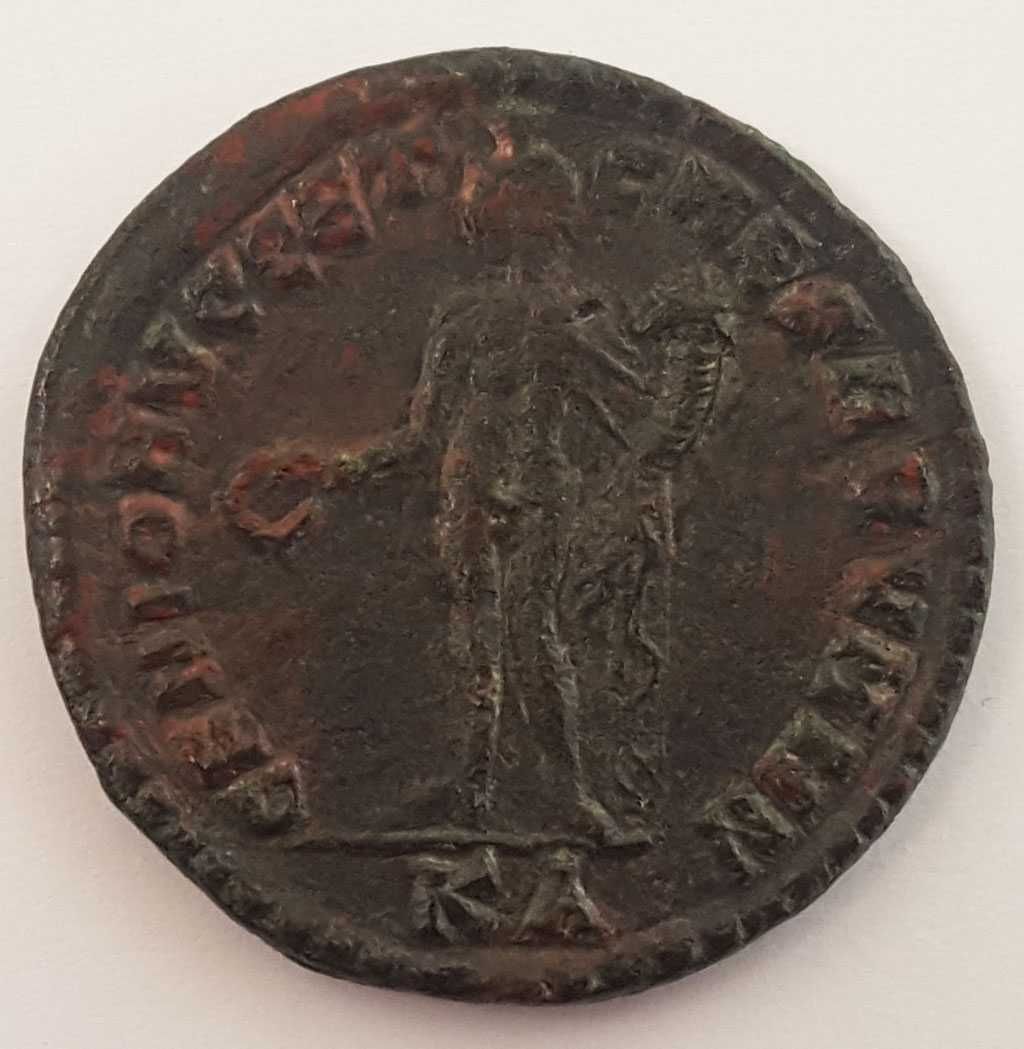 Moneta - Cesarstwo Rzymskie - Cezar - IV wiek - Piękna