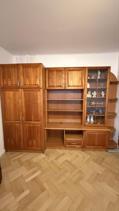 Zestaw mebli + biurko od stolarza, szafa
