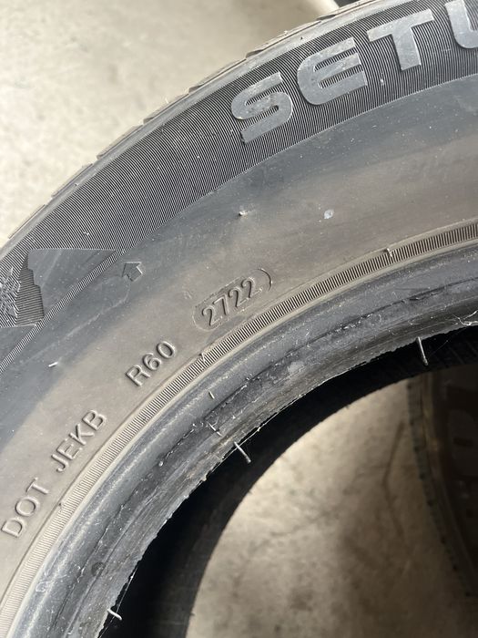 Opony zimowe 225/60/16r para dot2722 7.3mm