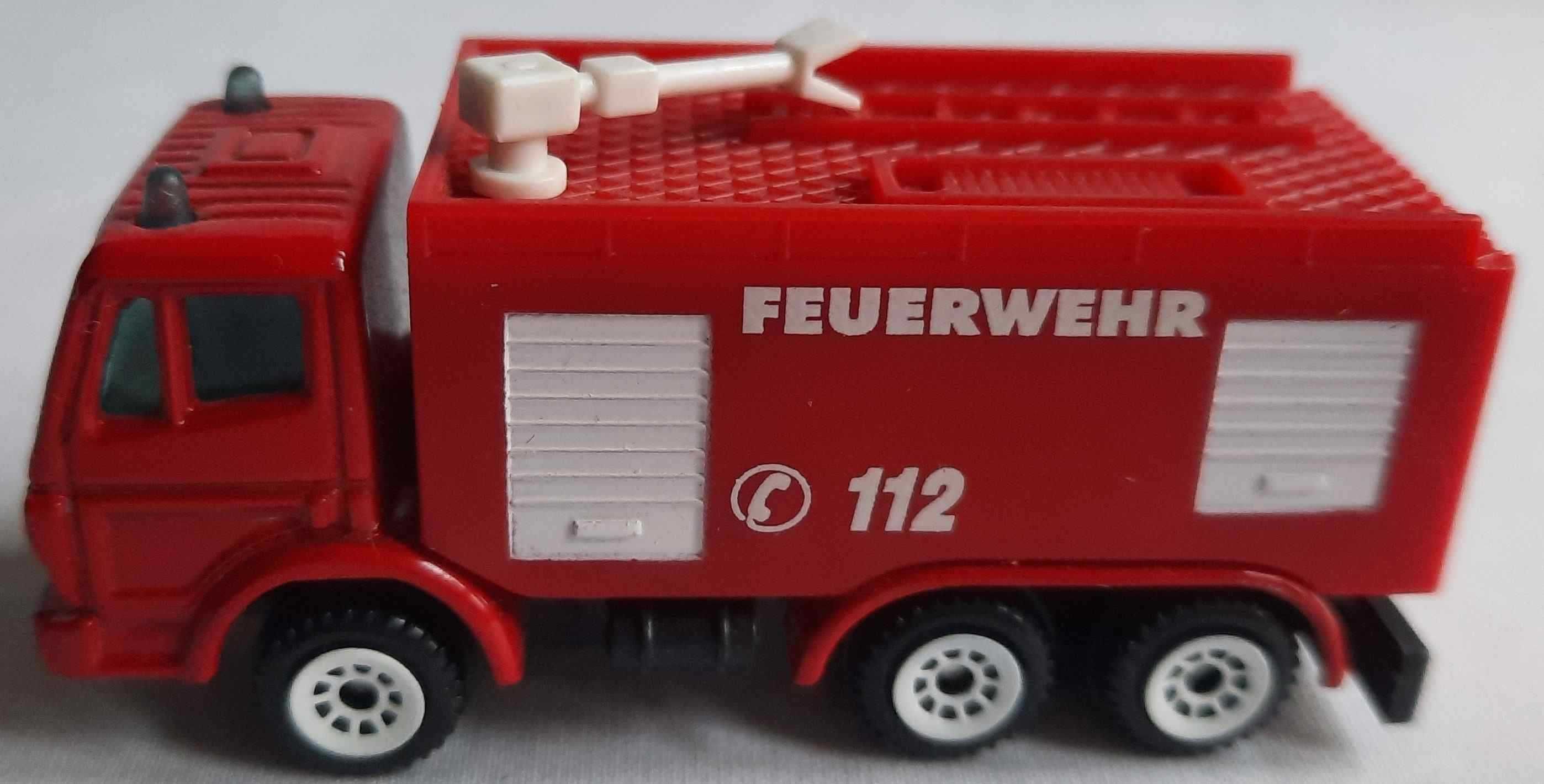 Straż Pożarna SIKU Mercedes Feuerwehr Wóz Strażacki Vintage PRL