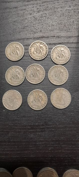 Moedas 2.5escudos 1963 a 1967