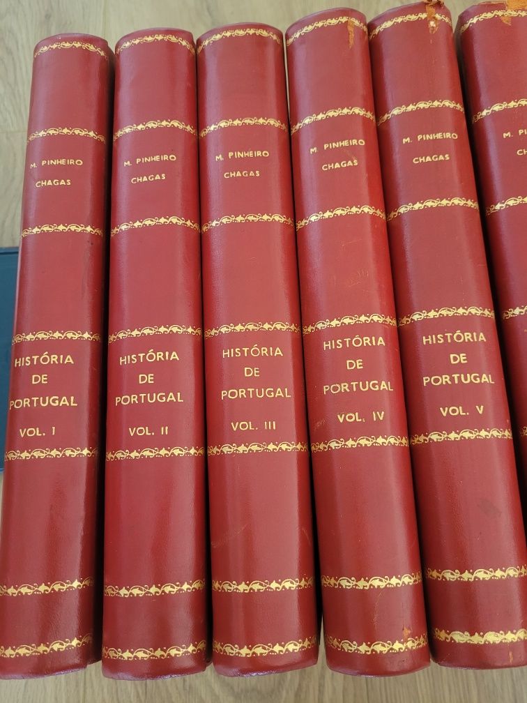 Livros Historia de Portugal M. Pinheiro Chagas