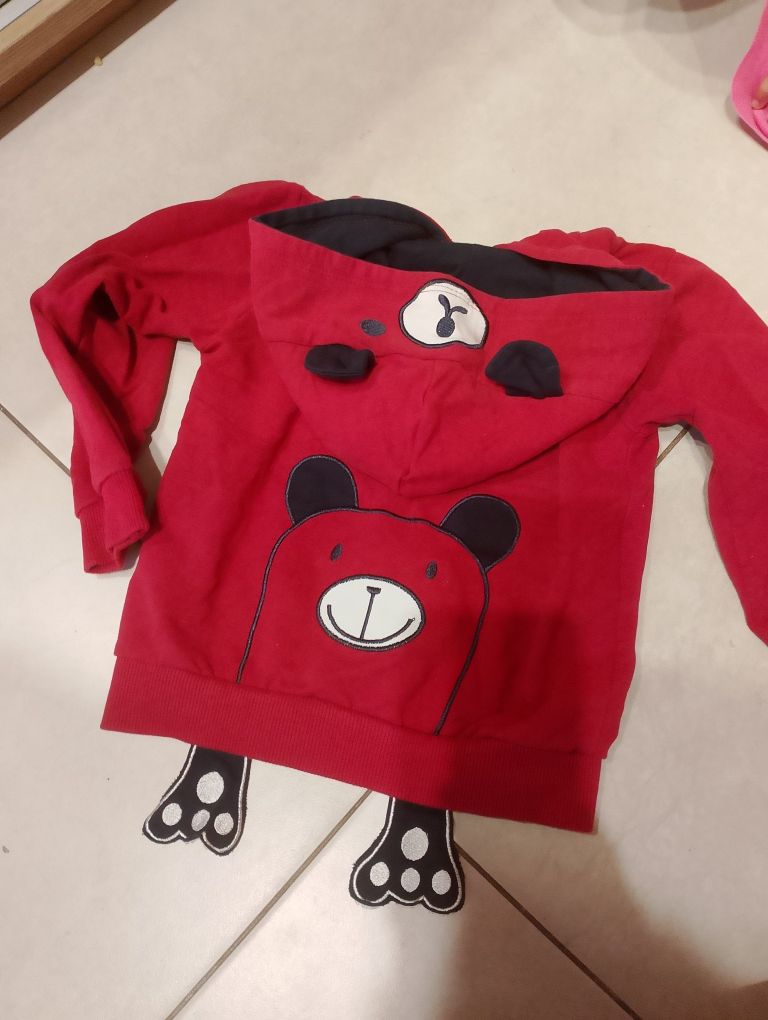 Bluza z misiem rozmiar 98/104
