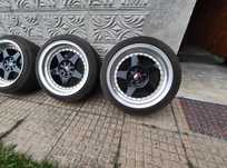 Felgi Japan Racing JR6 16"  4x100 idealny stan, jak nowe