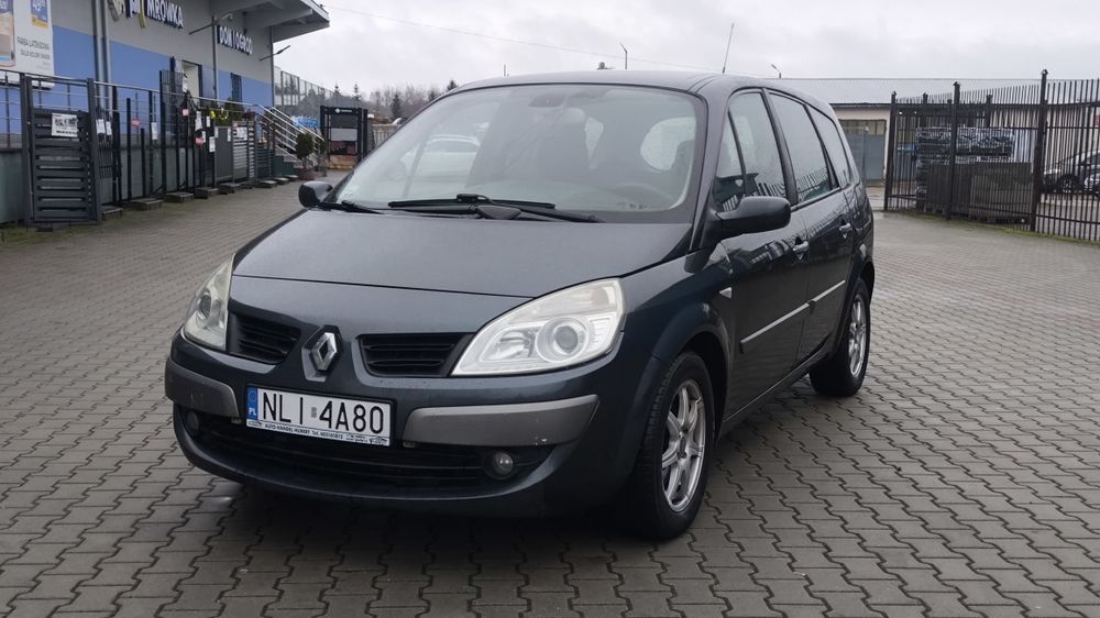 RENAULT MEGANE SCENIC 1.9D 130Km Klimatyzacja 6 biegów 275Tys.Przebieg
