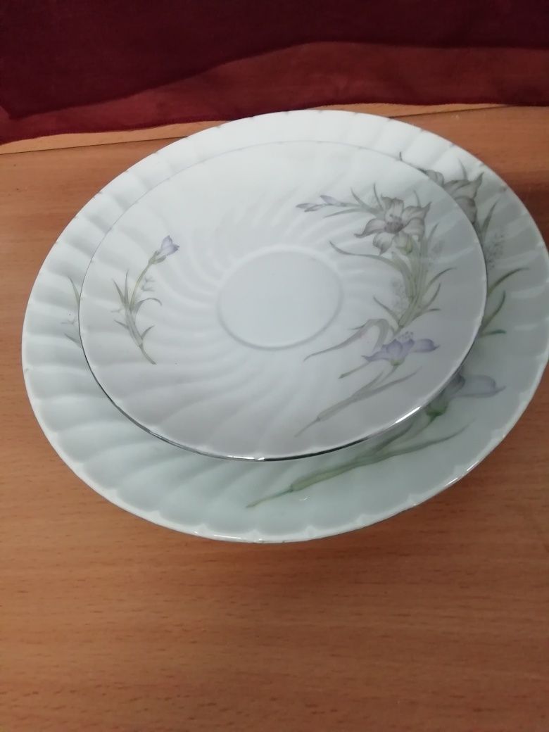 Conjunto de chá em porcelana chinesa.