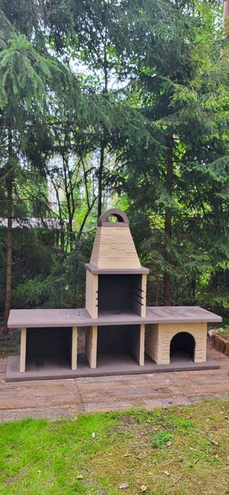 Ogromny grill/wędzarnia 240cm. HIT SEZONU 2025r. Promocja