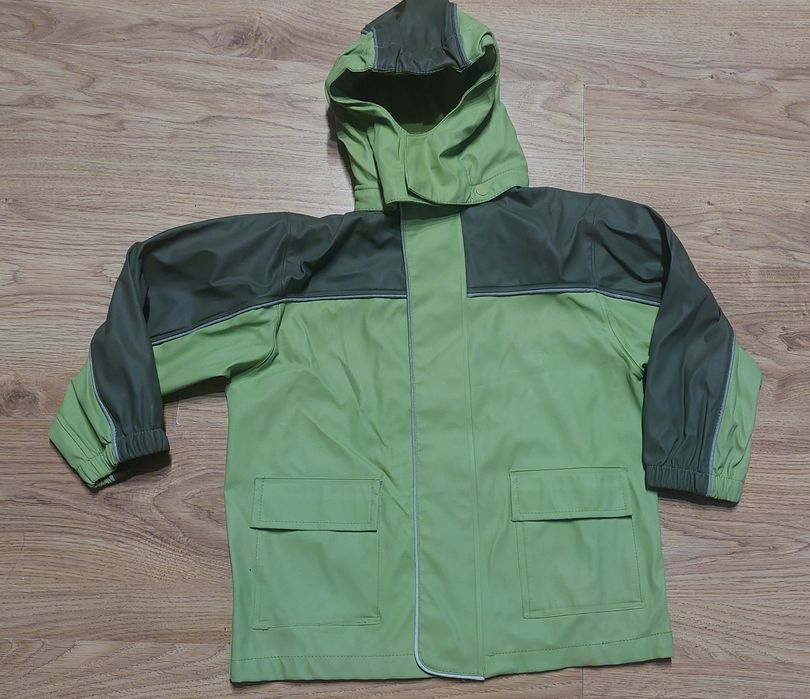 Kurtka przeciwdeszczowa gumowana Bonprix 92/98