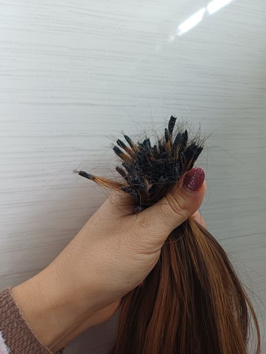 Extensões de cabelo naturais