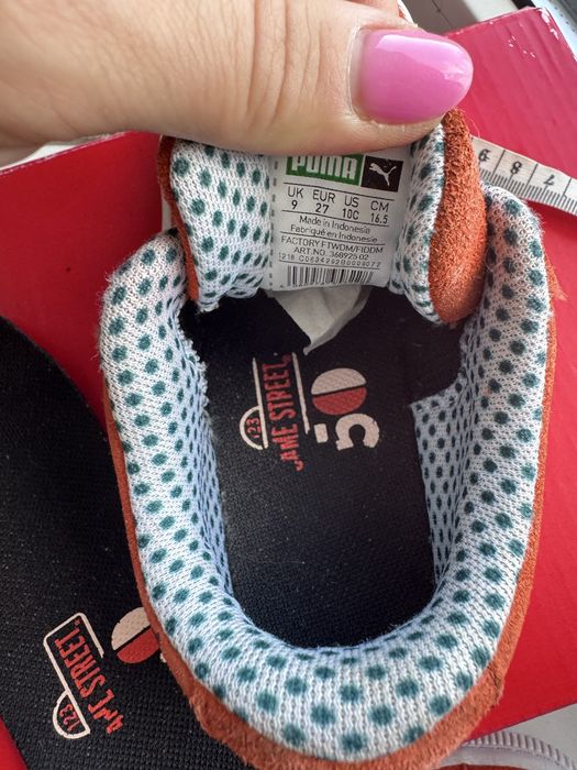 Хайтопи кеди кросівки Puma suede Sesame street  27/17,5 см