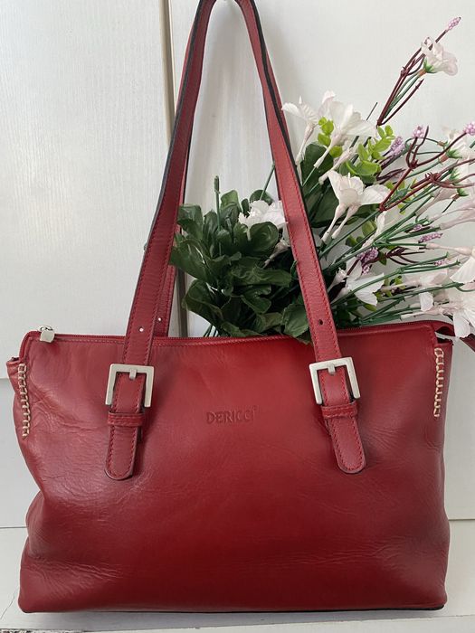 Шкіряна сумка від Dericci
