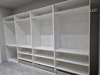 IKEA PAX. Zestaw mebli do garderoby. Biały. IKEA.