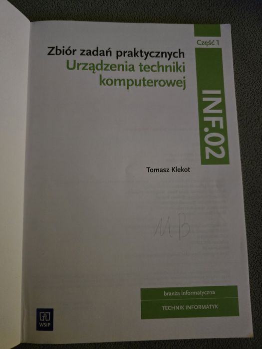 Zbiór zadań praktycznych urządzenia techniki komputerowej część 1