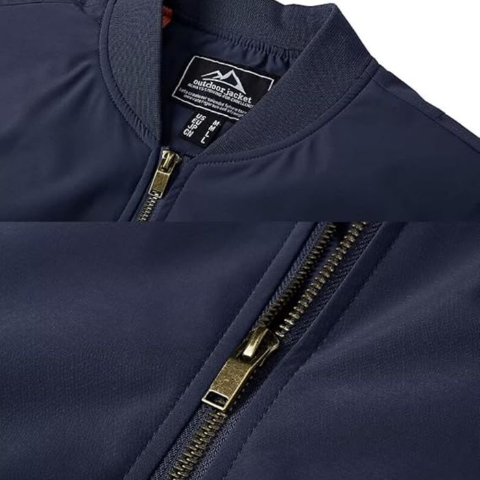 Męska granatowa bomberka wodoodporna rozmiar XL